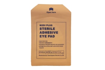 פד סטרילי דביק לעיניים (10 יח') MEDI PLUS