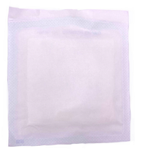 פד גזה סטרילי 10*10 ס"מ 8 שכבות 100 יח' 17 חוט (1 במעטפה)-(536)