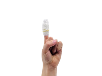 אצבעון חבישה סטרילי פטנט כותנה איכותי DKR