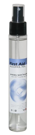 אלכוהול 70% תרסיס, 100 מ"ל