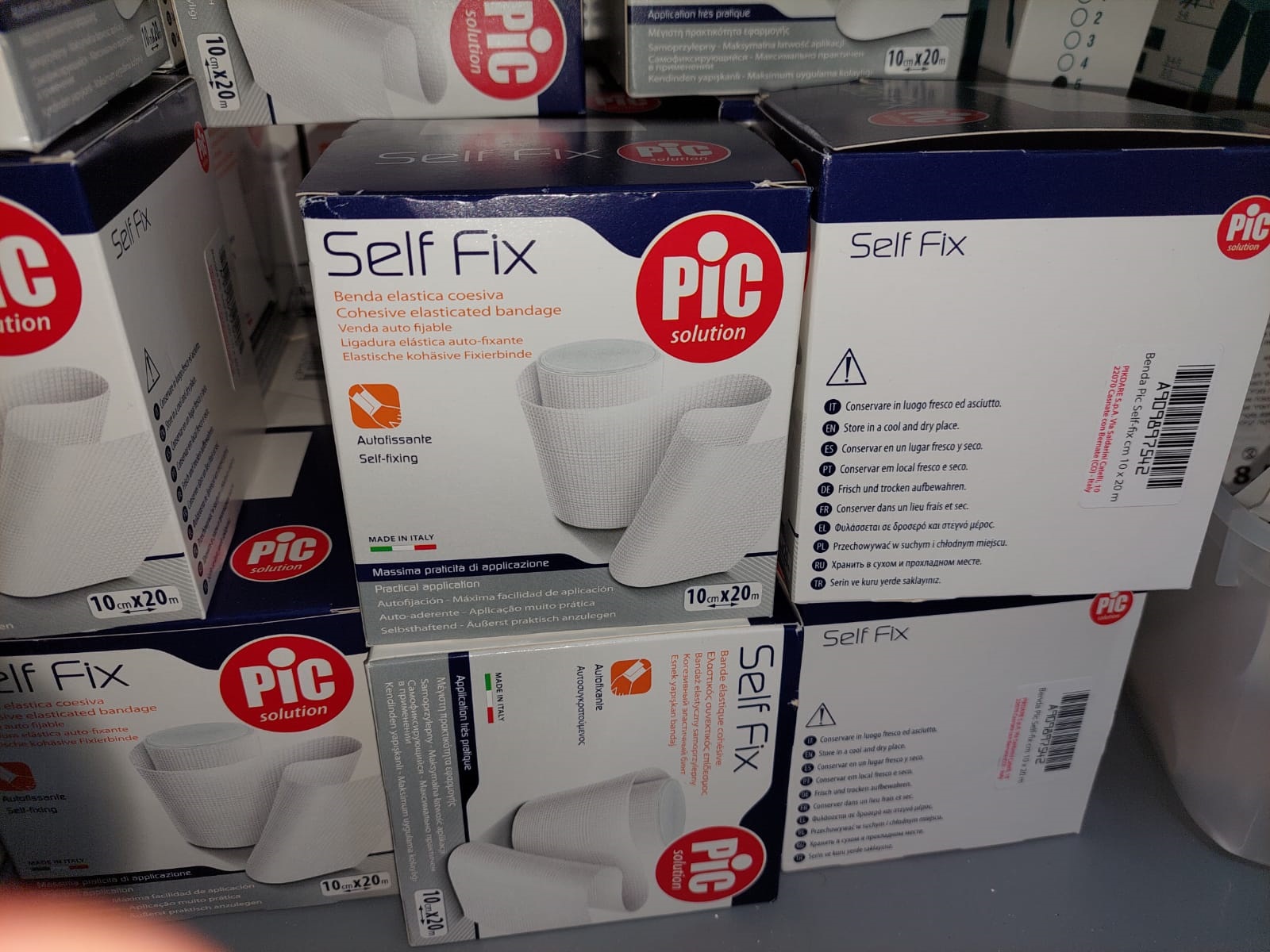 תחבושת נצמדת SELF FIX PIC 10/20