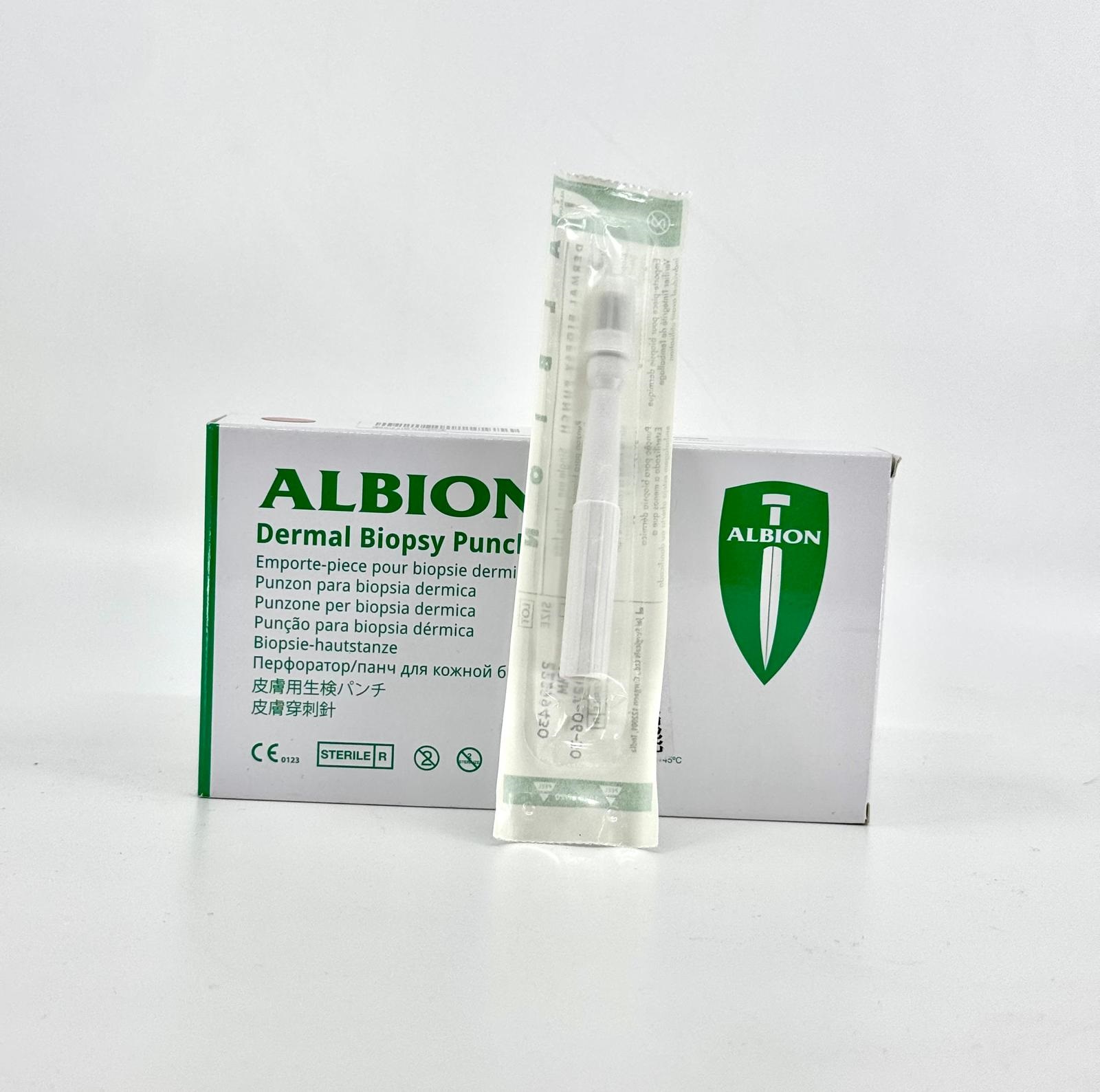 ביופסי פאנץ' גודל 6 - (10 יח' ) ALBION DERMAL BIOPSY PUNCHES