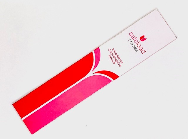 התקן ורוד נחושת IUD Copper 380 / safeload T Cu 380A