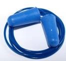 אטמי אוזניים עם חוט ספוג **כחול ומגנט DKRDB03 METAL DETECTABLE PVC CORD