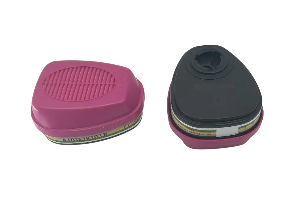זוג מסננים למסיכת חצי פנים 9600 A1B1E1K11P3R 8006P3 Cartridge Filter