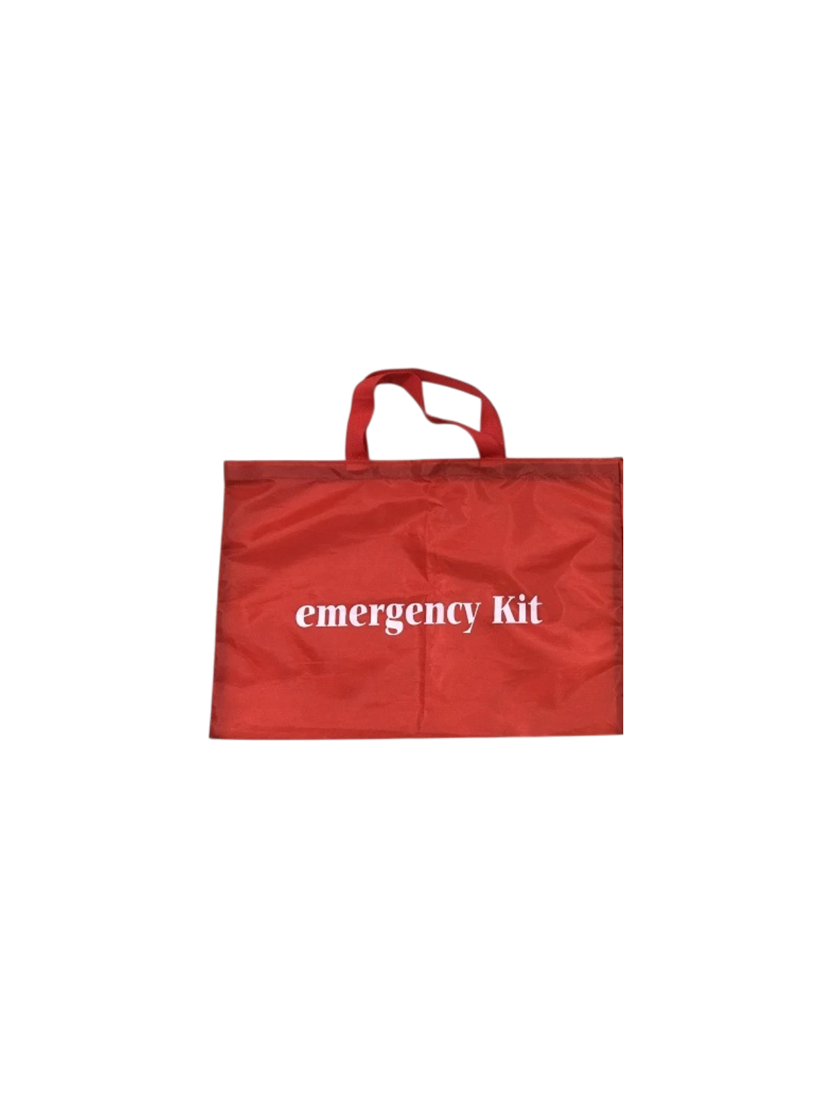 תרמיל אדום 2 ידיות - ריק 52.5*36.5 ס"מ emergency kit