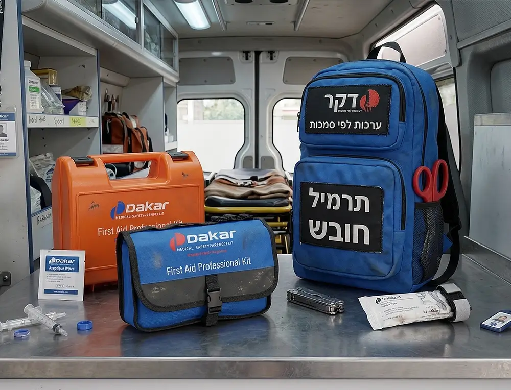 תרמילי חובש וערכות עזרה ראשונה של דקר