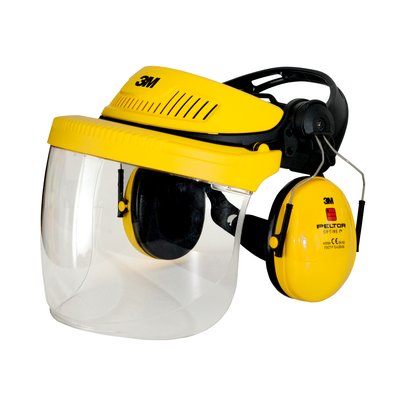 מערכת מגן פנים עם אוזניות OPTOME I דגם 3M G500